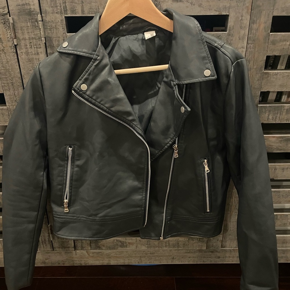 Nanamacs Black Leather Women's Jacket